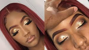 full glam beat client makeup tutorial