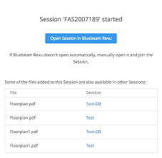 bluebeam sessions integration egnyte
