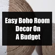 easy boho room decor on a budget