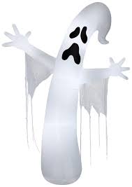 Airblown Whimsy Ghost Airblown Yard Inflatable, with Streamers 144