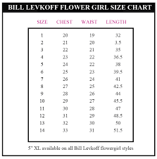 Bridesmaid Dresses Bill Levkoff Size Chart Fashion Dresses