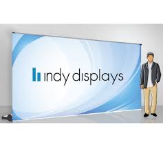 96 colosal retractable banner stand