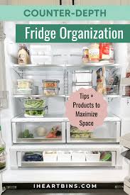 counter depth fridge maximize e