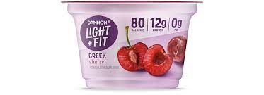 cherry nonfat greek yogurt light fit