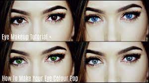 how to make your eye colour pop
