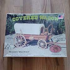 5014 Wooden Covered Wagon Kit For