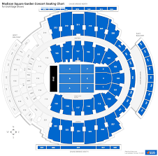 madison square garden seating charts