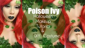 poison ivy diy costume makeup you