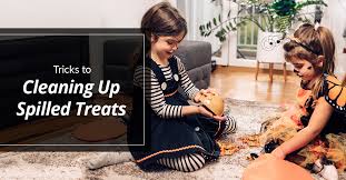 cleaning candy out of carpet and furniture