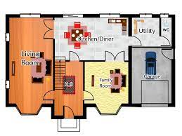 Detached Family House Plans The