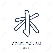 There are four main symbols that represent the beliefs and views of confucianism. Confucianism Icon Confucianism Linear Symbol Design From Religion Royalty Free Cliparts Vectors And Stock Illustration Image 111821292
