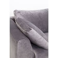 corner sofa gianni velvet grey right