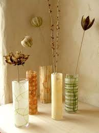 Glass Vase In 60 Seconds With Mod Podge
