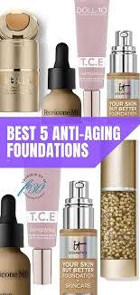 best foundations for aging skin