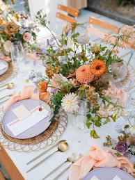 how to host a bridal shower the table