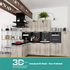 20. kitchen 3d models and textures 10