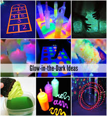 Glow In The Dark Games Activities And Food The Idea Room