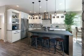 Kitchen island with seating for 6 narrow kitchen island country kitchen island industrial kitchen island portable kitchen island rolling fabulous kitchen island with seating cart exclusive on homesaholic.com. 75 Beautiful Industrial Kitchen With An Island Pictures Ideas July 2021 Houzz