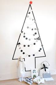 Kreasi pohon natal dari kertas. 15 Inspirasi Pohon Natal Minimalis
