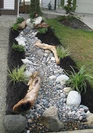 own dry creek beds for your gardens