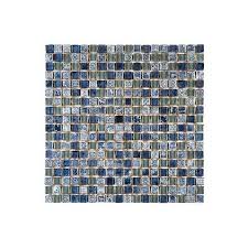 Blue Green Glass 5 8 X 5 8 Mosaic