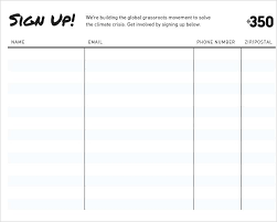 Printable Sign Up Sheet Template Raffle In Ticket Out