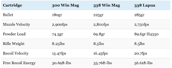 300 Win Mag Vs 338 Lapua Vs 338 Win Mag Picking The Right