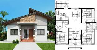 3 Bedroom Bungalow House Plan