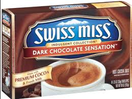 swiss miss hot cocoa mix dark chocolate