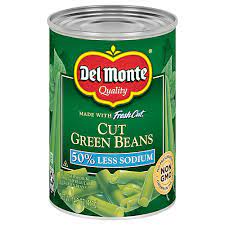 low sodium blue lake cut green beans