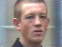 Christopher McKnight was part of gang that taunted Mr Clews - _44098805_mcknight203