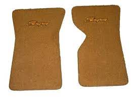 1968 1982 floor mat embroidered c3