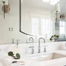 Mirror Mounted Bathroom Sconces Design