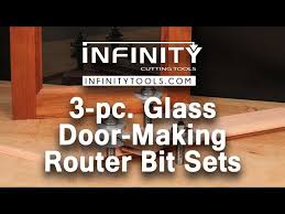 Glass Door Making Router Bit Sets