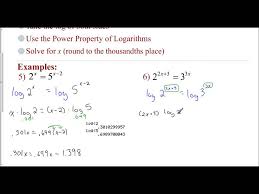 lesson 8 6 solving exponential