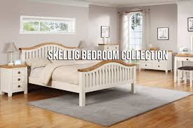 At only oak furniture, we believe your bedroom is a haven, where you should be able to relax and unwind. Skellig Cream And Oak Bedroom Set Arramount Furniture