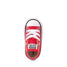 converse chuck taylor all star red size 5 toddler canvas shoes