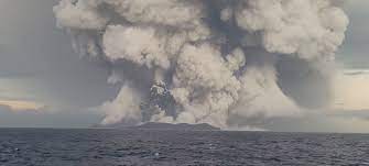 Tonga volcano eruption detected at ...
