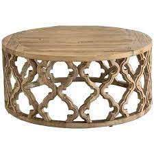 Sirah Wooden Coffee Table Temple