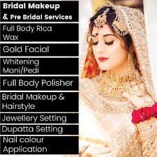 karsaaz bridal makeup service in rawalpindi