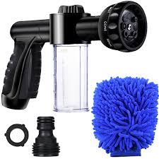 dog shower or hose bathing attachments