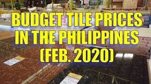 budget tile s in the philippines