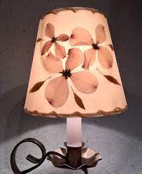 wall sconce shades small dogwood flower