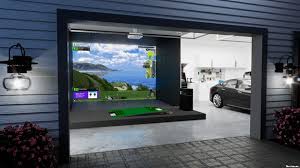 Ultimate Golf Man Cave With Golfzon