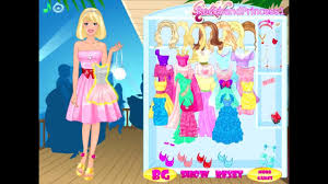 barbie games barbie doll dress up game