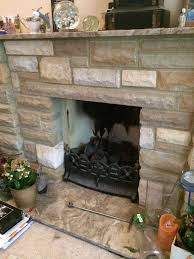 Remodelled Stone Fireplace Surround