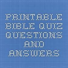 If you know, you know. 16 Bible Quiz Questions Ideas Bible Quiz Bible Quiz Questions Bible