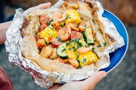 It's reasonably priced, often fresher than the stuff behind the fish counter, can be quickly thawed or even cooked from frozen, and it's a wonderful safety net to. Shrimp Boil Foil Packets Camping Recipe By Fresh Off The Grid