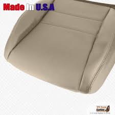 Perforated Leather Seat Cover Tan