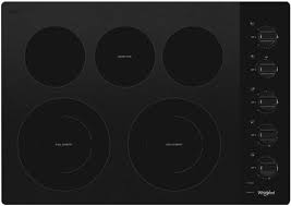 Electric Cooktop With 5 Element Burners